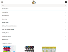 Tablet Screenshot of carolinapetpantry.com